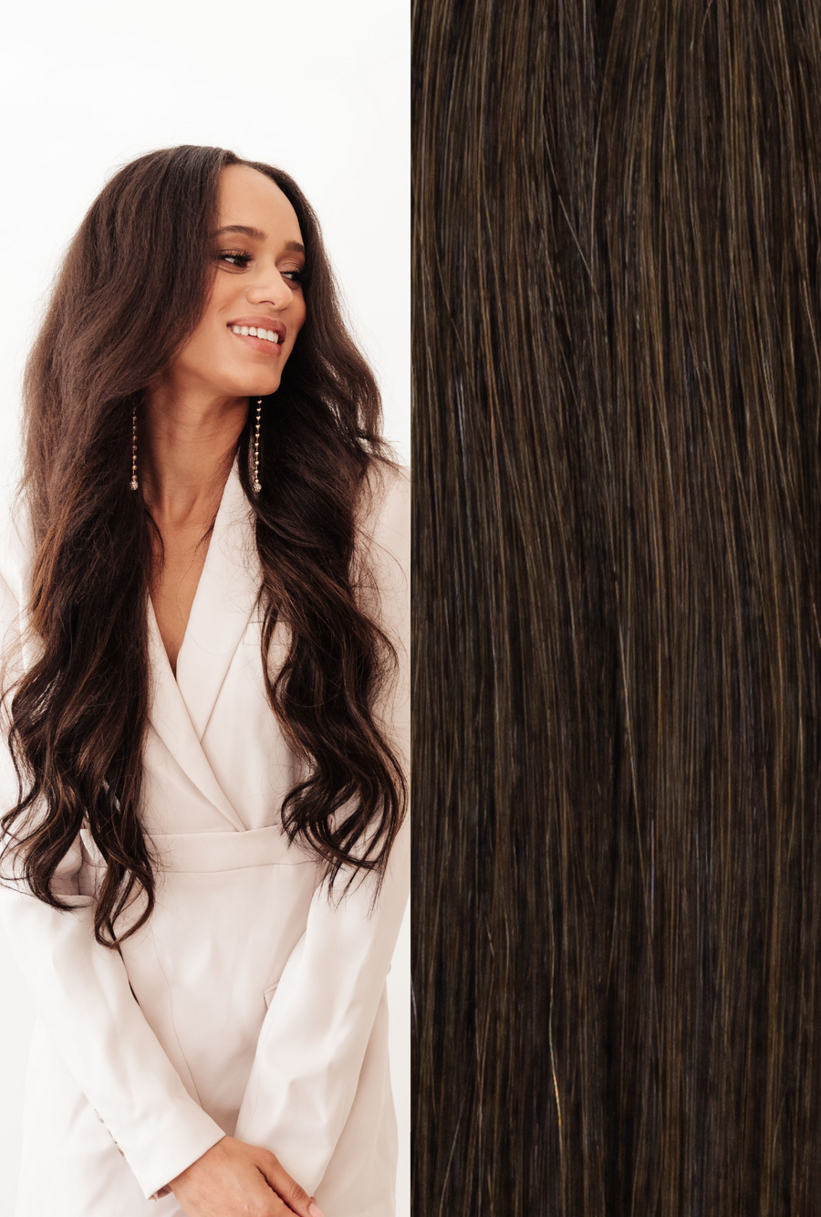 Hand Tied Weft #2 (Chocolate)