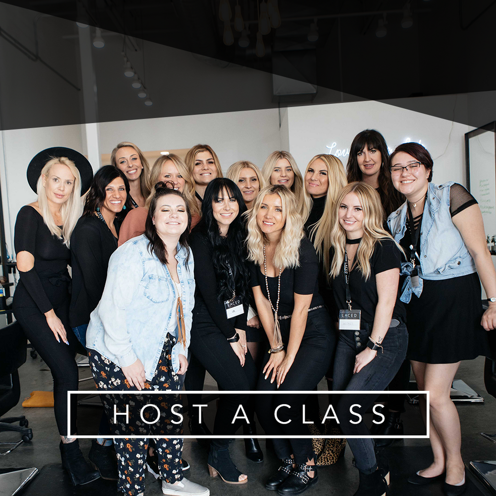 Host a Laced Hair Academy Training Course
