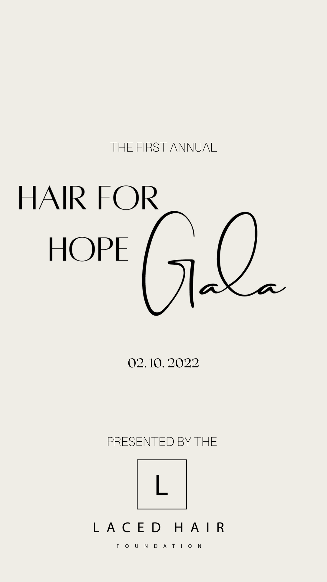 2022 Hair For Hope Gala