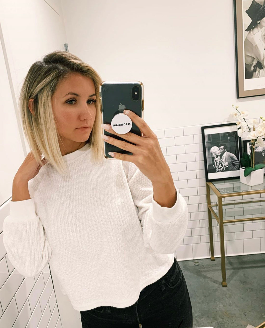 Laced Hair Selfie Tips