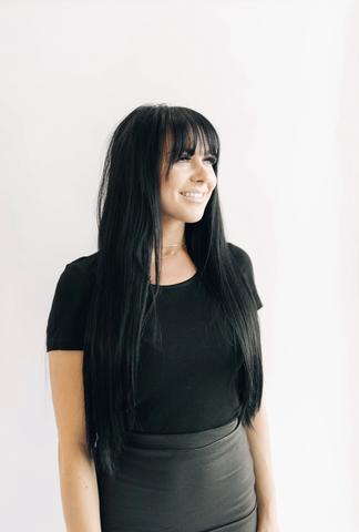 Laced Hair Hand Tied Weft #1 Black Noir