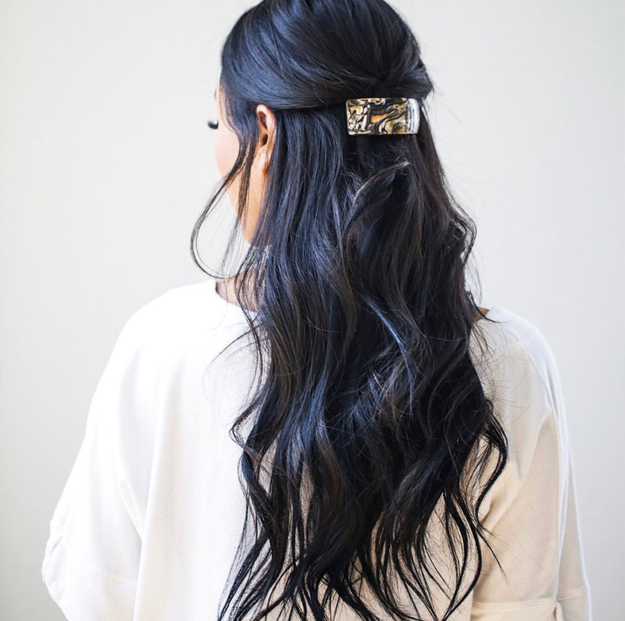 Two Minute Tuesday: Half-Up with an Accessory