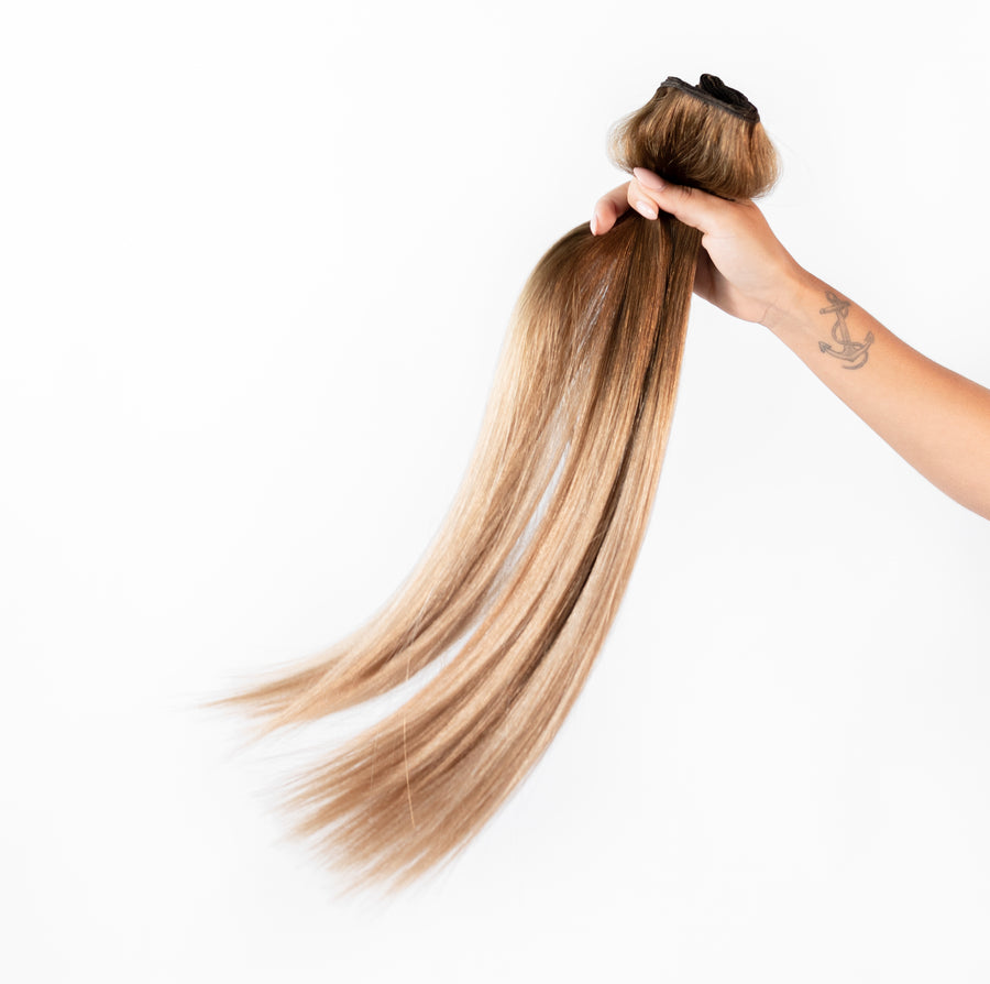 Laced Hair Machine Sewn Weft: Ombre