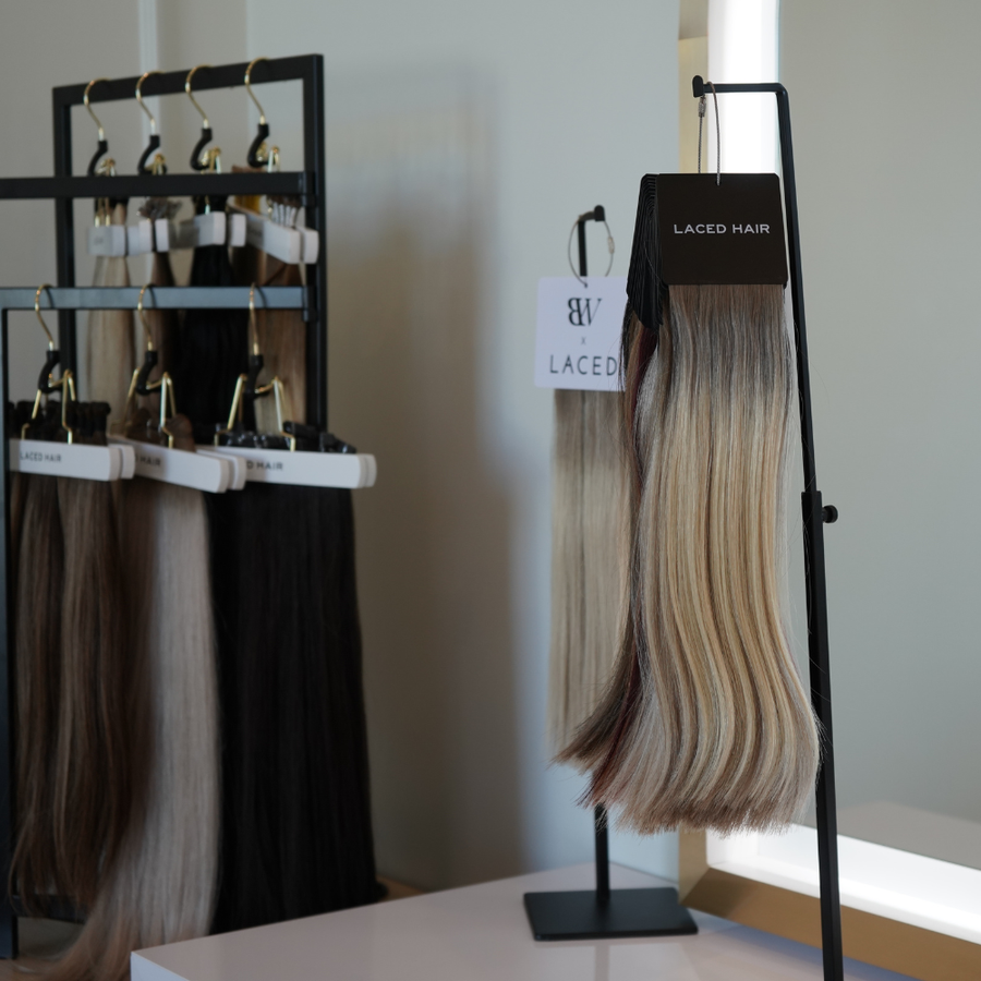 How to color match hair extensions