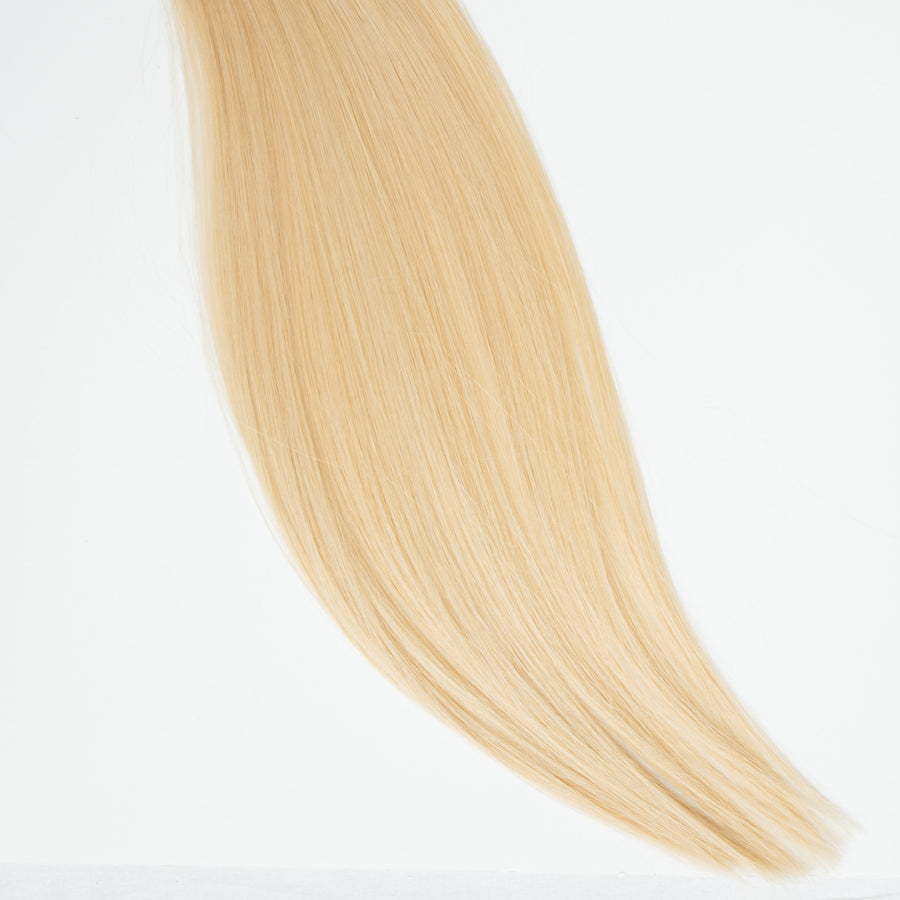 Laced Hair Tape-In Extensions #8/16/22 (Rooted Buttercream)