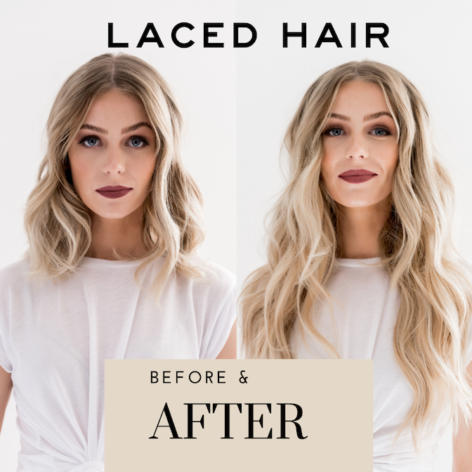 Laced Hair Before & Afters