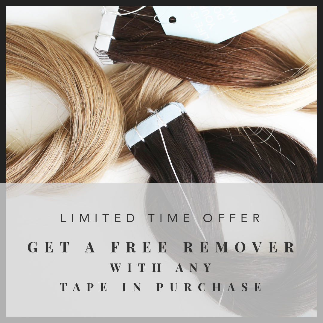 Free Gift with Tape In Extension Purchase!