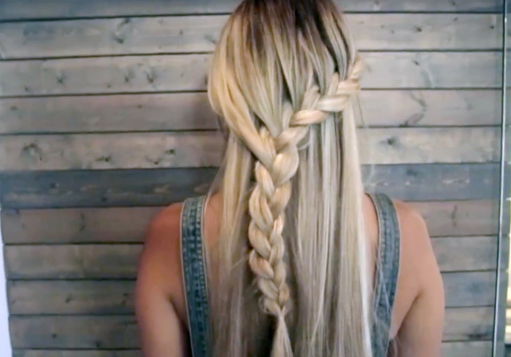 Waterfall Braid | 2 Minute Tuesday