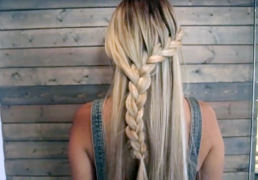 Waterfall Braid | 2 Minute Tuesday