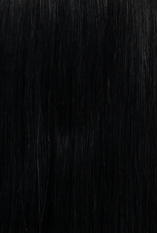 Machine Sewn Weft #1 (Black Noir)