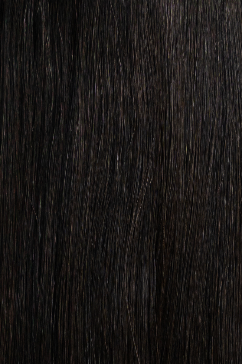 Laced Hair I-Tip Extensions #1B (Dark Roast)