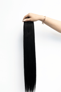 Hand Tied Weft #1 (Black Noir)