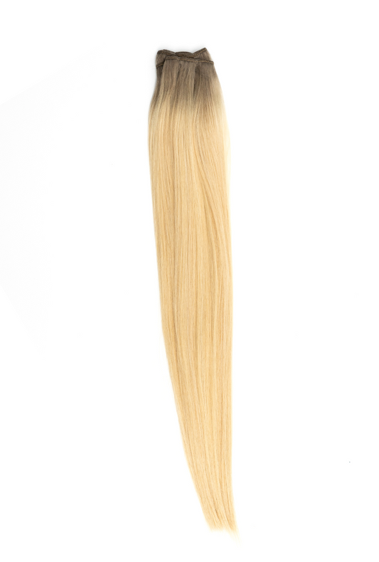 interLACED Weft Rooted #8/D16/22 (Rooted Buttercream)