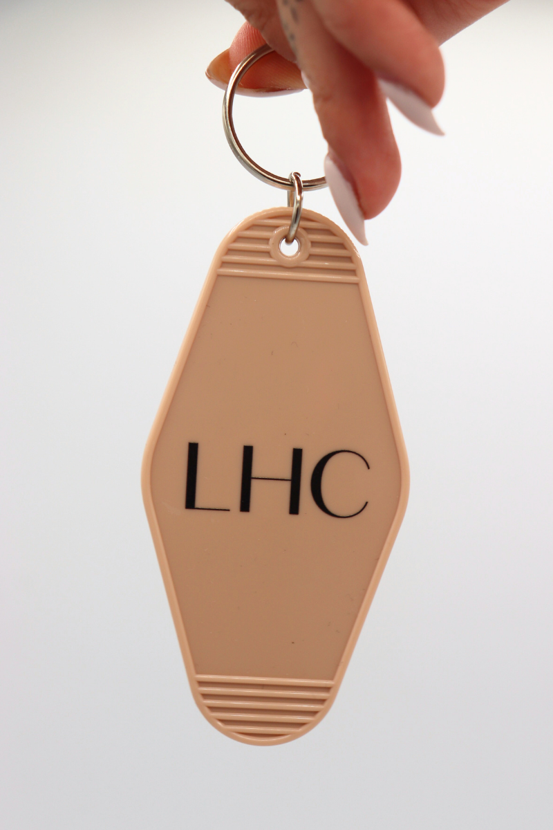 Motel Keychain