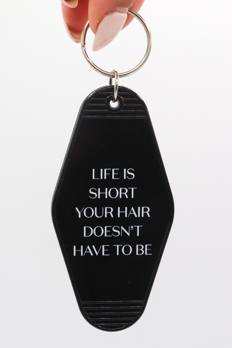 Motel Keychain