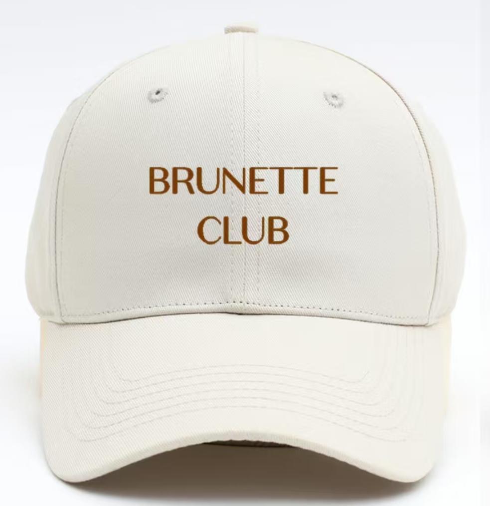 "Brunette Club" Hat