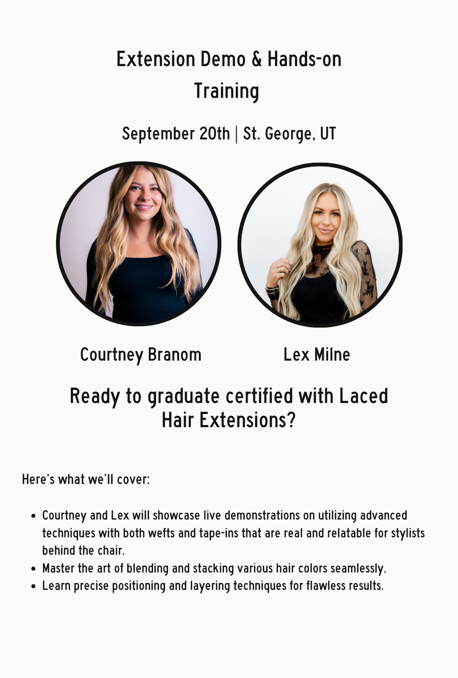 09.20.2026 INTERLACED & KERATIN St. George, UT
