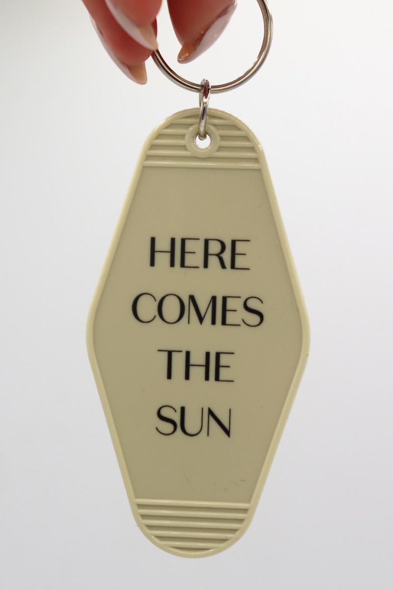 Motel Keychain