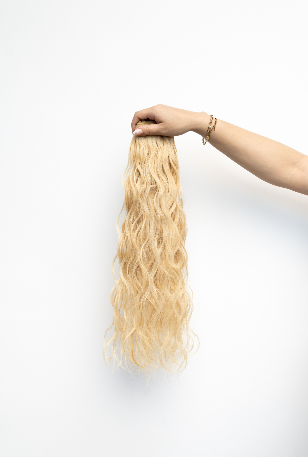 Waved Hand Tied Weft Dimensional #16/22 (Buttercream)