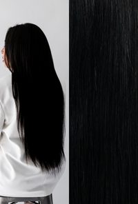 Hand Tied Weft #1 (Black Noir)