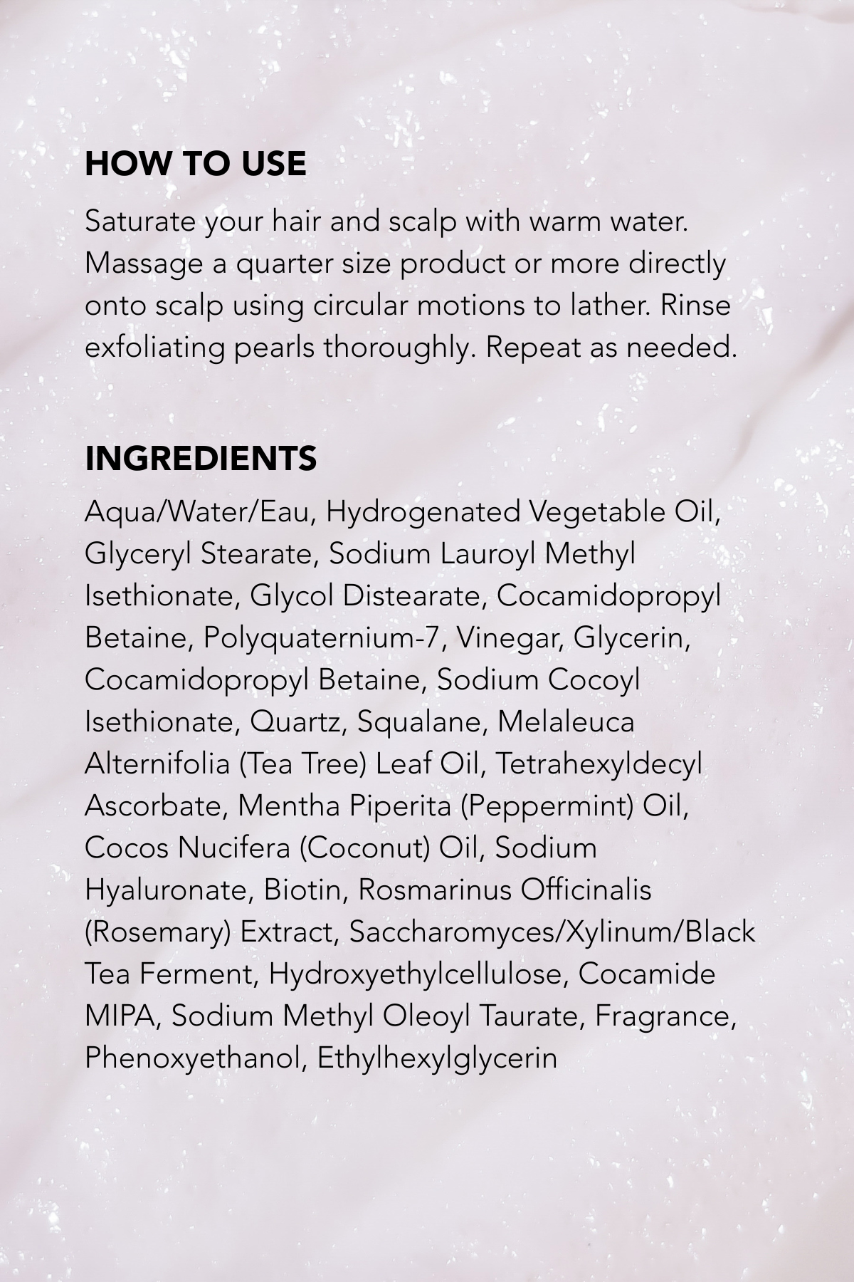 Scalp Exfoliating Shampoo