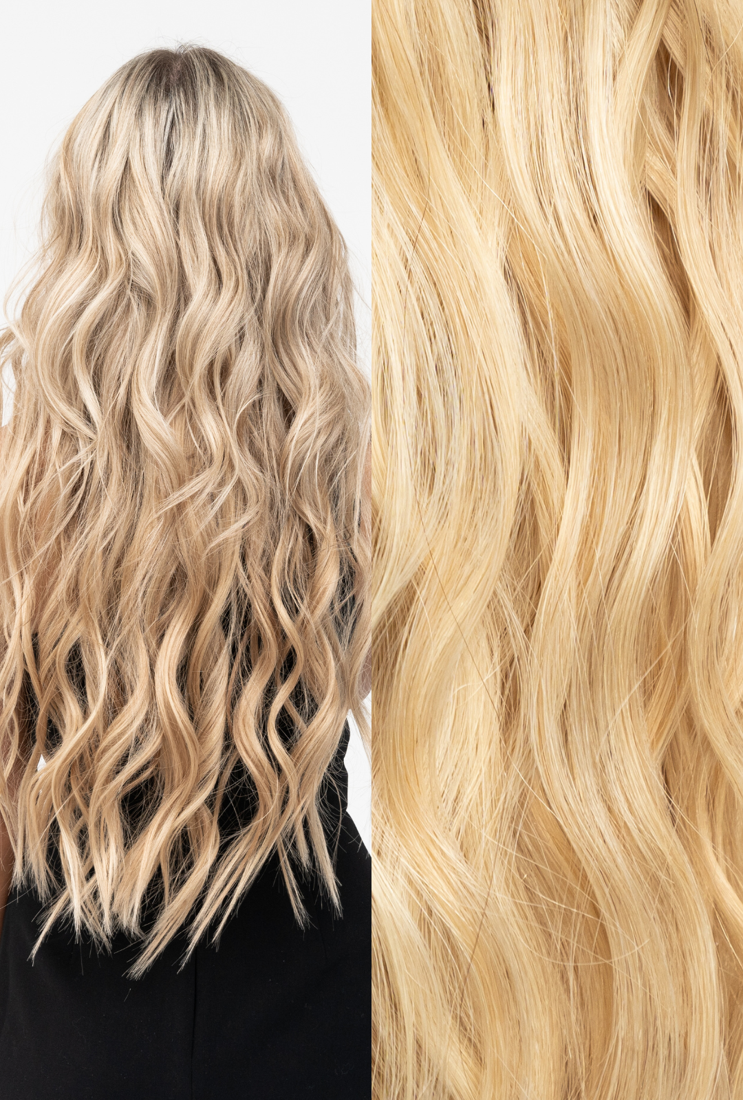 Waved interLACED Tape-In Dimensional #18/22