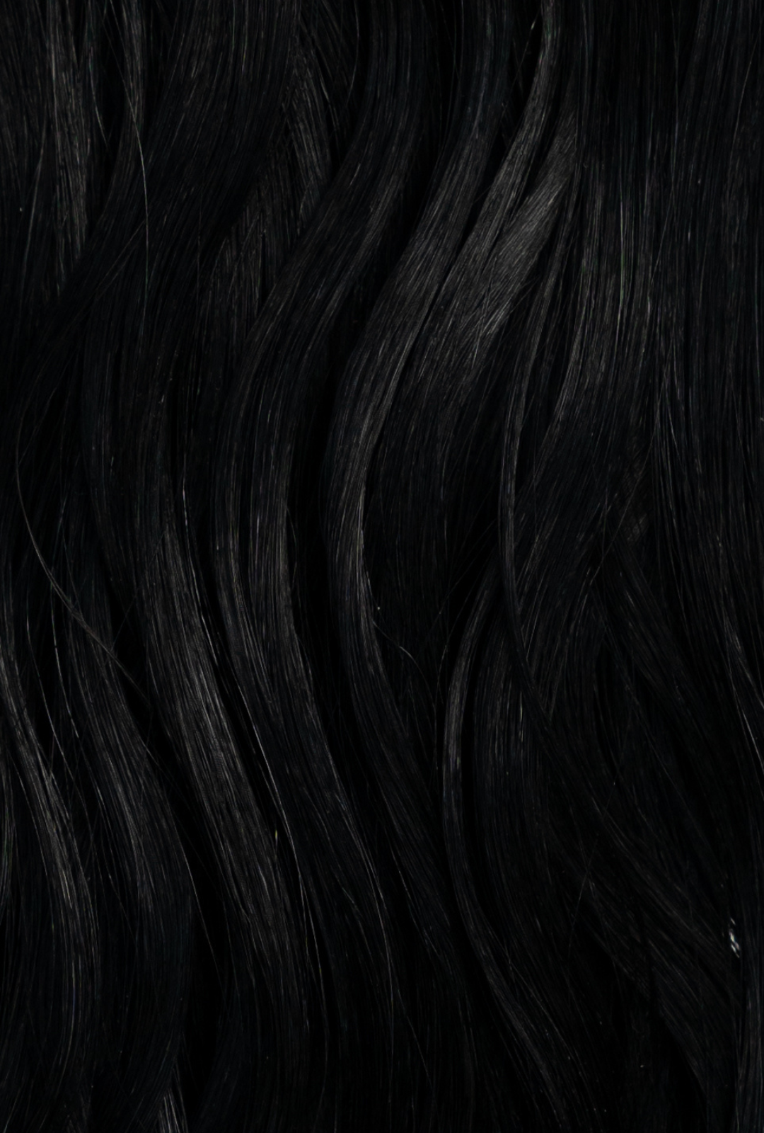 Waved interLACED Weft #1 (Black Noir)