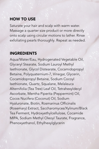 Scalp Exfoliating Shampoo