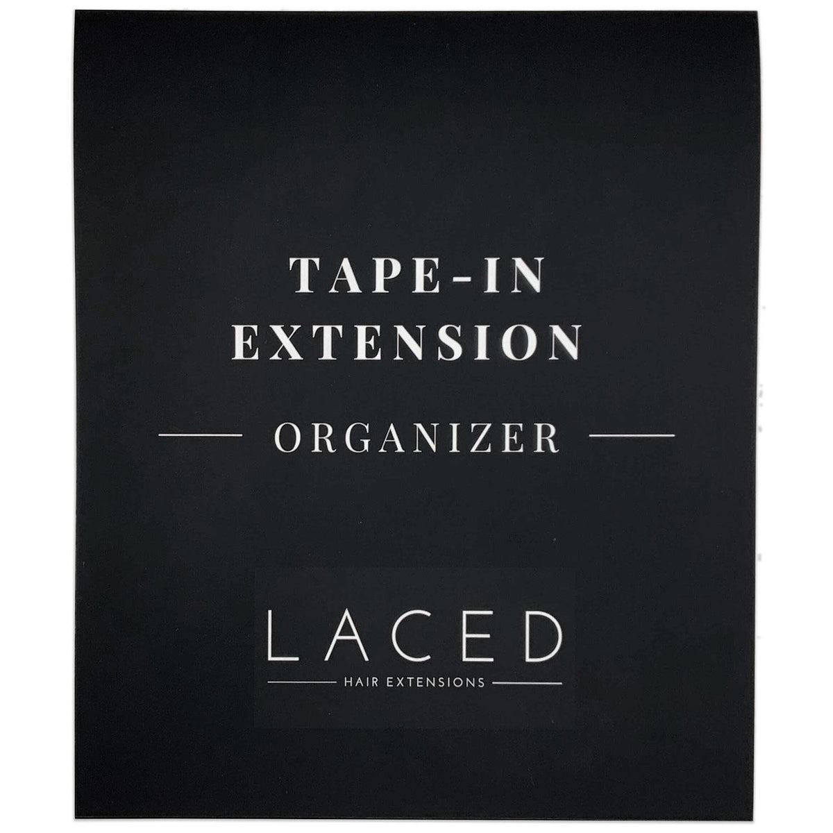 Laced Hair Tape-In Extension Organizer