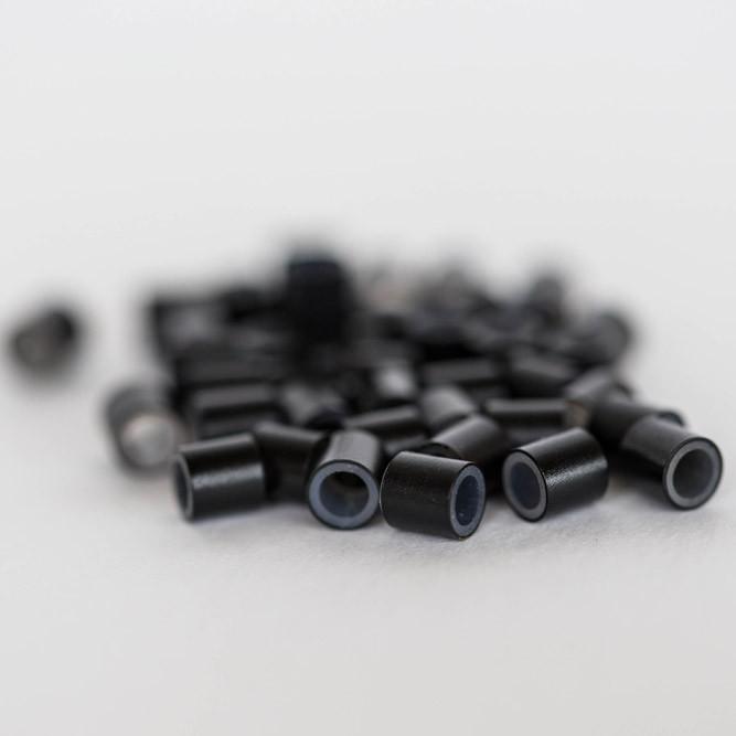 Laced Hair Silicone Lined Micro Beads Small (4.0 x 2.0 x 3.0)