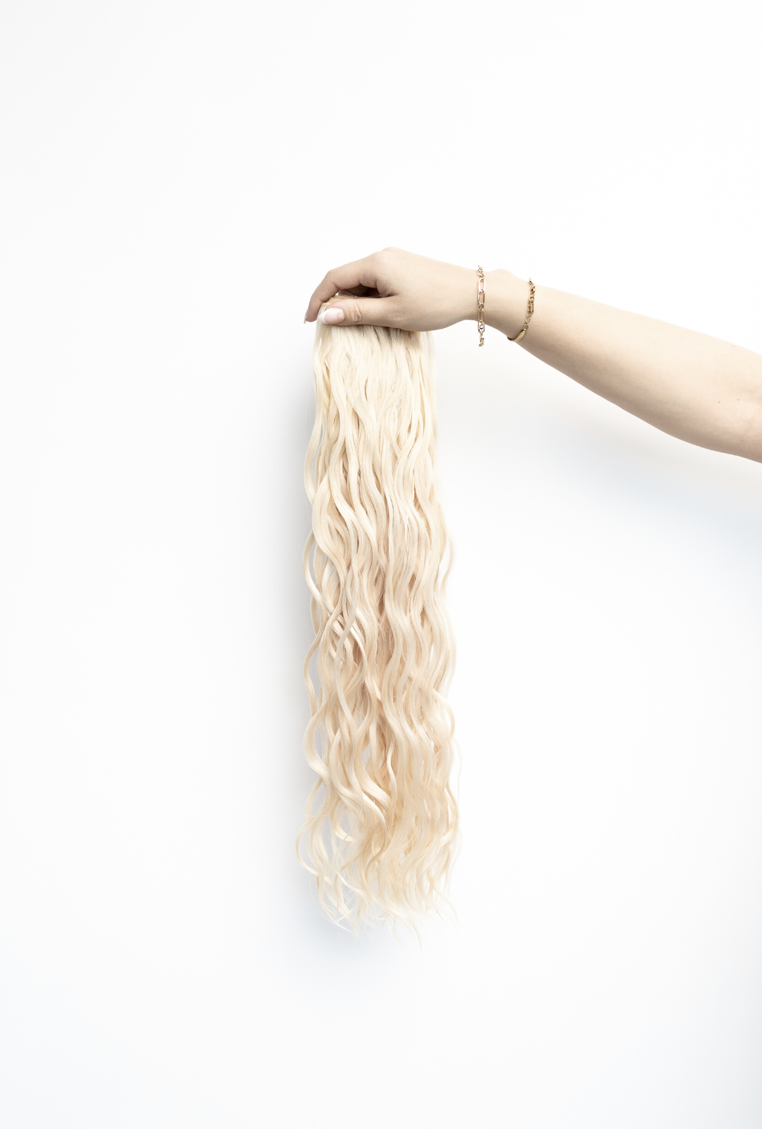 Waved interLACED Weft #60 (Platinum)