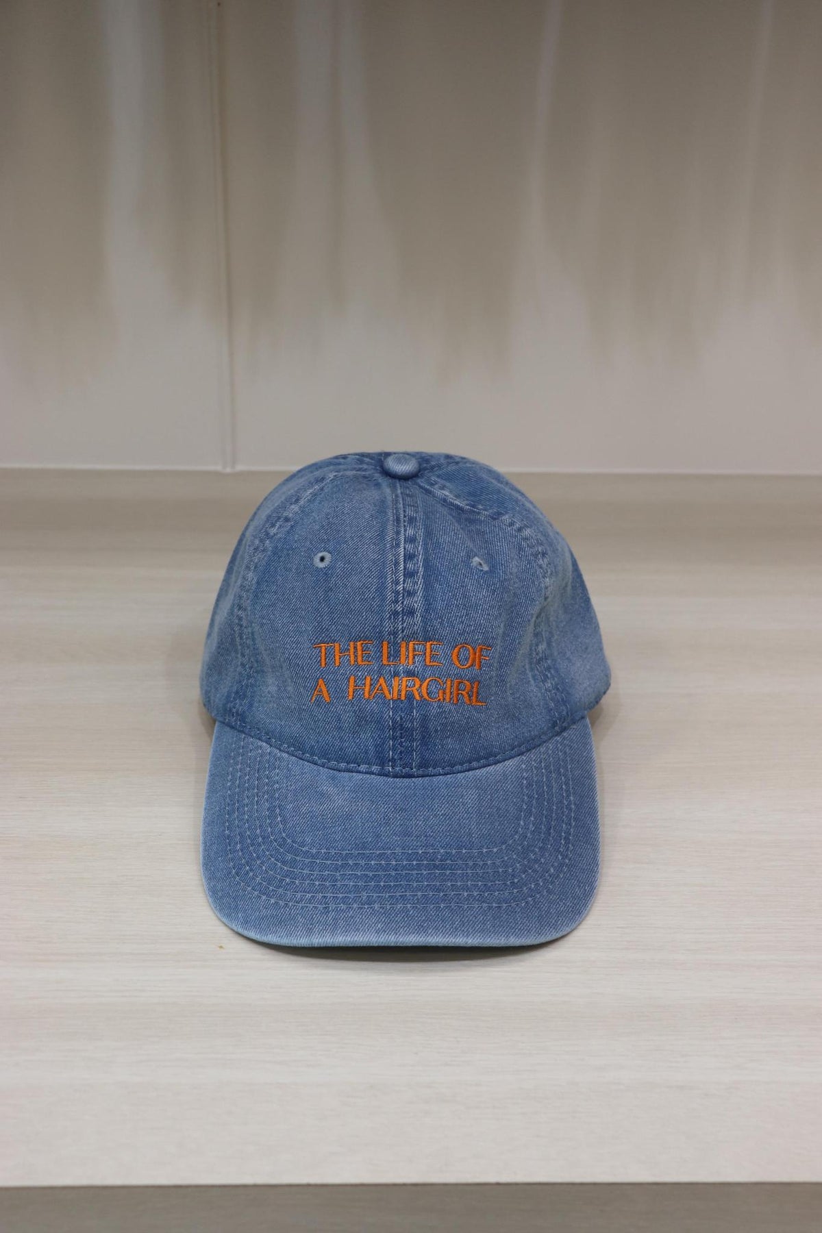 "Life of a Hairgirl" Denim Hat