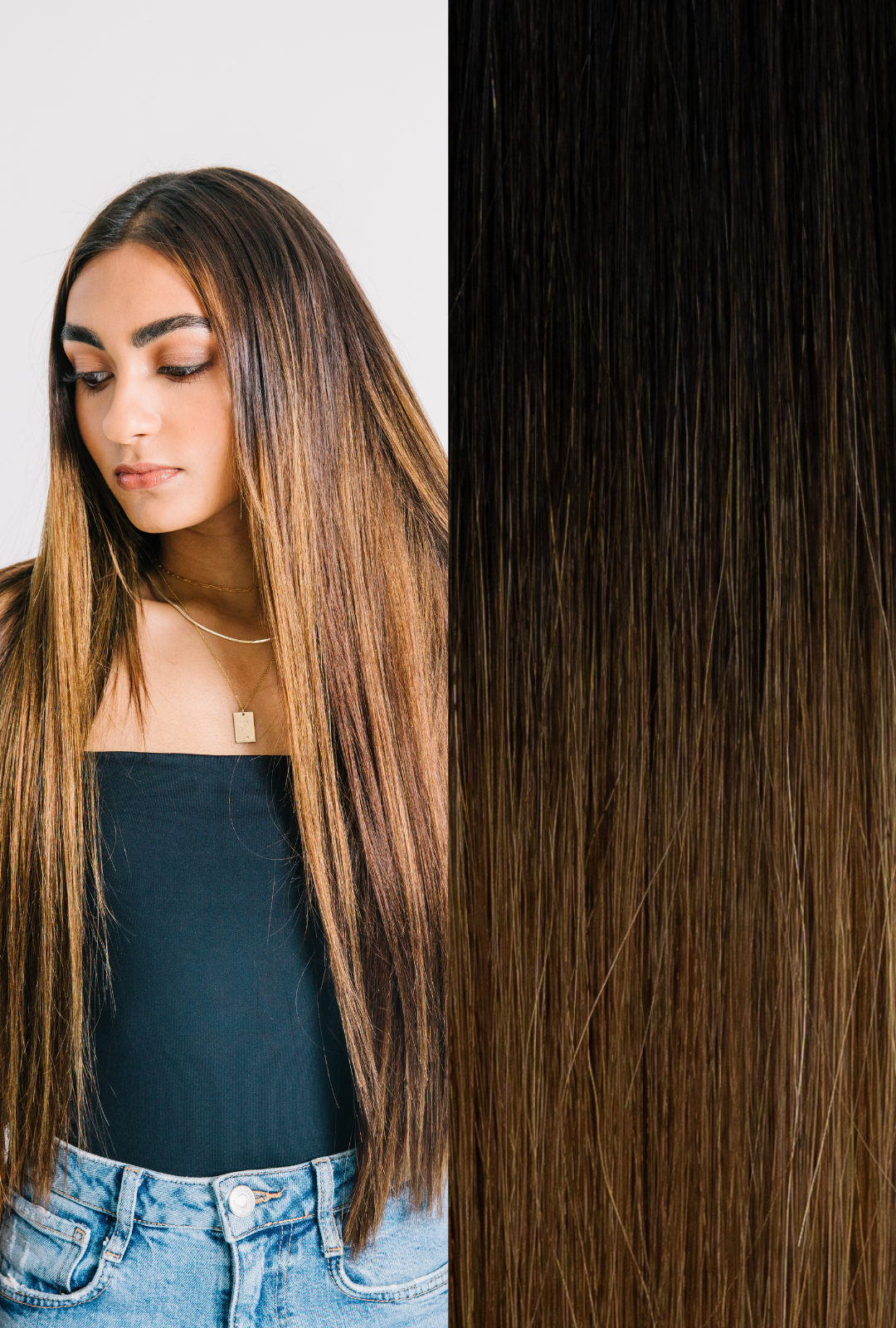 Keratin Bond Ombré #1B/5 (Caramel Latte)