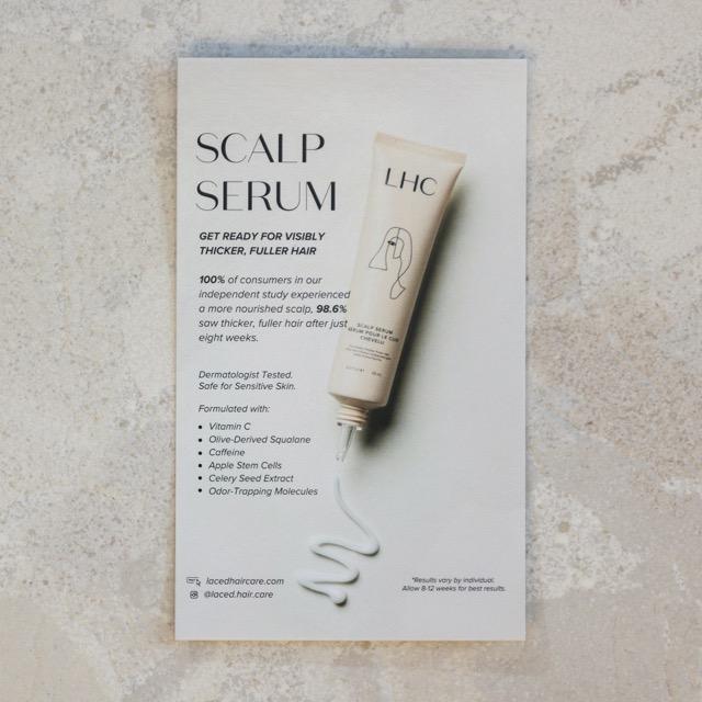 Scalp Serum How-To Cards