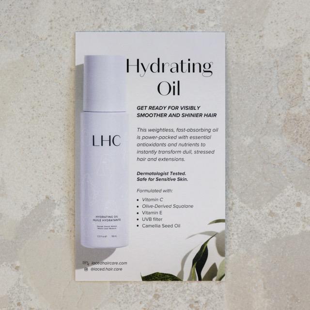 Hydrating Oil How-To Cards