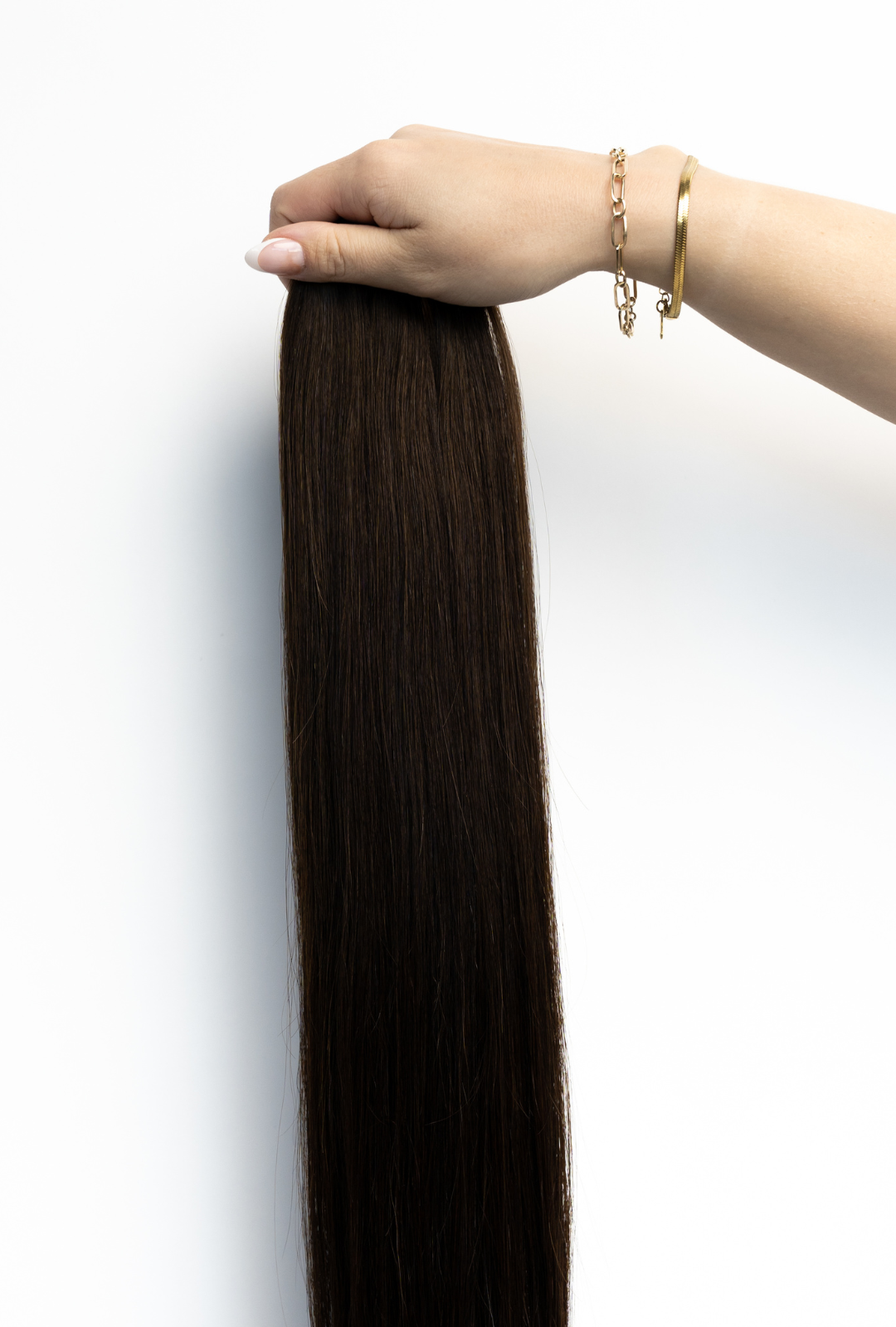 Waved interLACED Weft #2 (Chocolate)