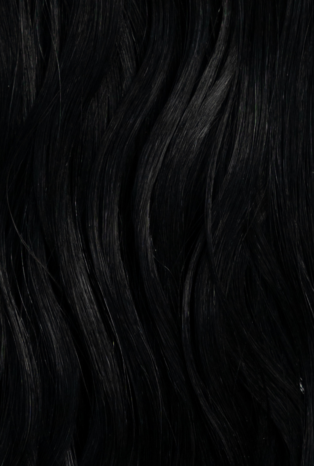 Waved interLACED Tape-In #1 (Black Noir)
