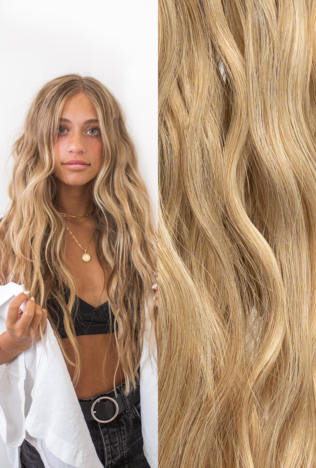 Waved Machine Sewn Weft Dimensional #10/16