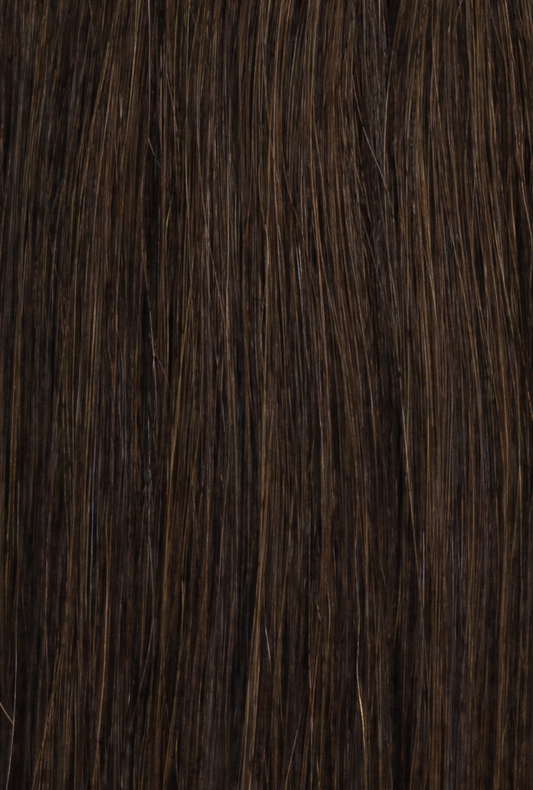 Luxe Seamless Clip-In Extensions #2 (Chocolate)