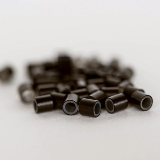 Laced Hair Silicone Lined Micro Beads Small (4.0 x 2.0 x 3.0)