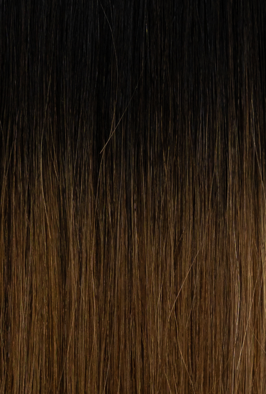 interLACED Weft Ombré #1B/5 (Caramel Latte)