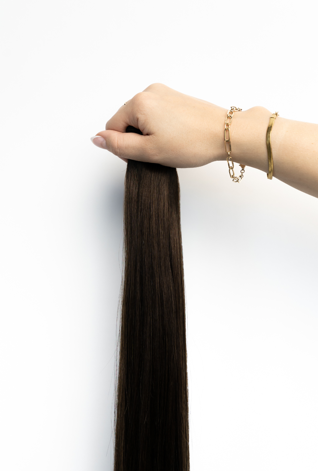 Laced Hair Machine Sewn Weft Extensions #2A