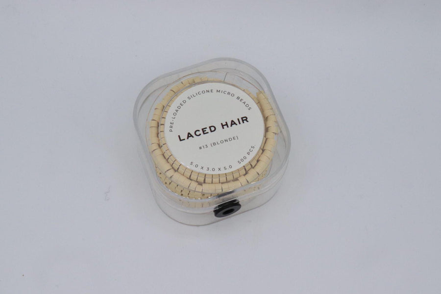 Laced Hair Pre-Loaded Silicone Lined Micro Bead Large (5.0 x 3.0 x 3.0)