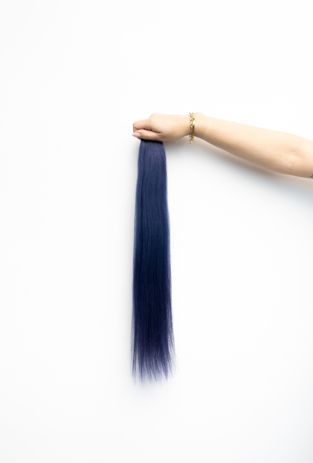 Laced Hair Tape-In Extensions Blue