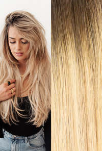 Hand Tied Weft Rooted #4/D10/16