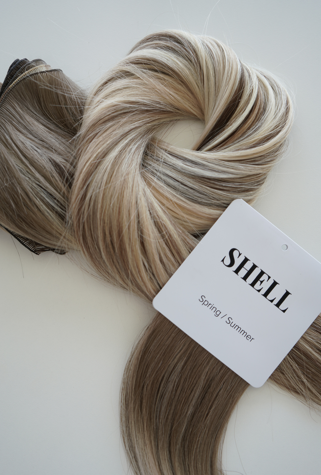 Beachwashed X Laced Hair Machine Sewn Weft Extensions - Shell