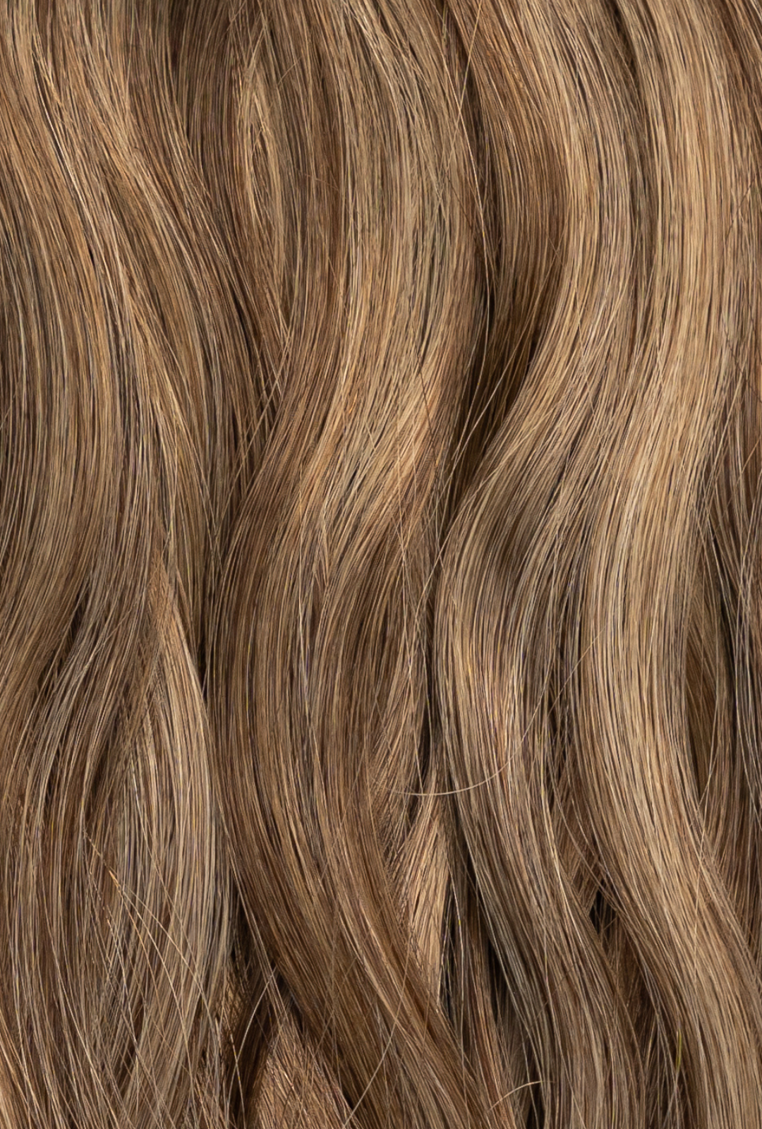 Waved Machine Sewn Weft Dimensional #4/8 (Cappuccino)